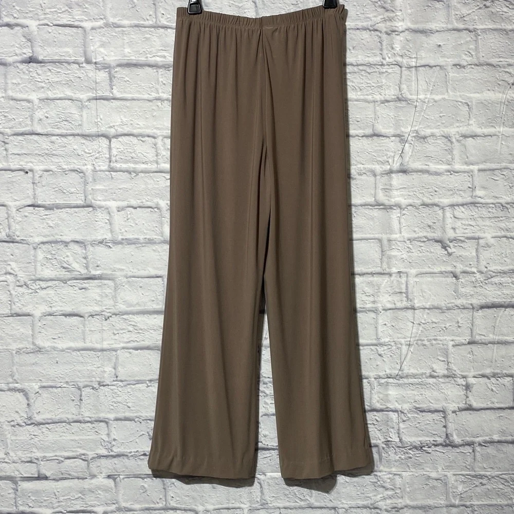 R&M Richards Gold and Brown Pantsuit size 8 - Picture 7 of 13